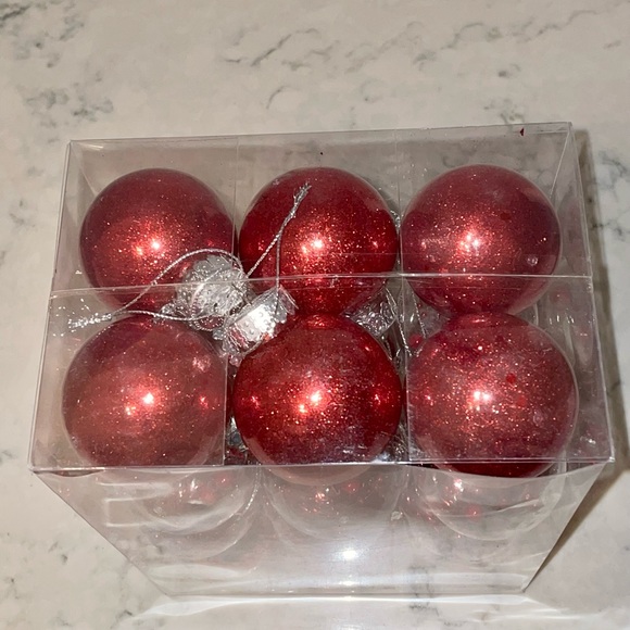Shatterproof Christmas Ball Ornaments - (60mm/2.36", 24Pcs Red) - Picture 6 of 8